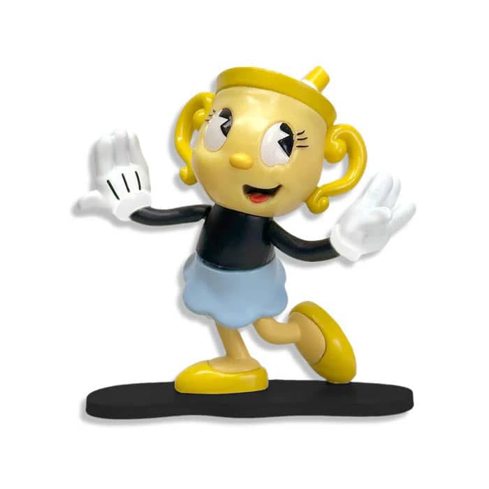 Cuphead Figura Create a Figure Ms. Chalice Frikytopia