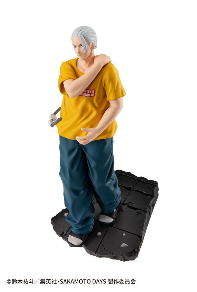 Sakamoto Days Petitrama EX Series Pack de 4 Figuras Cut Out Scenes Set 9 cm