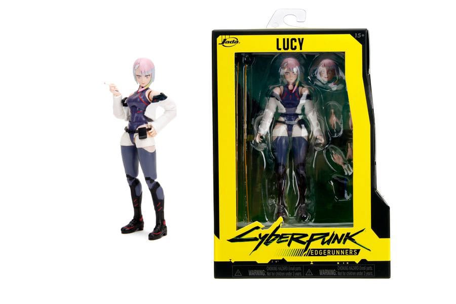 Cyberpunk: Edgerunners Figura Diecast Lucy 15 cm