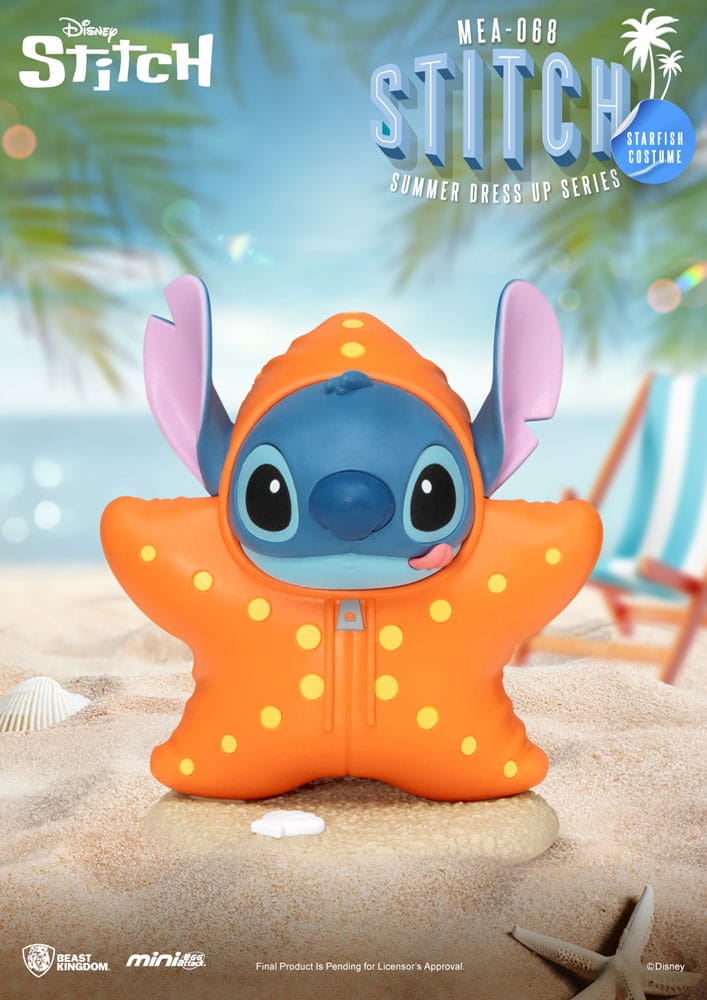 Lilo & Stitch Figuras Mini Egg Attack 8 cm Stitch Summer Dress Up Series Surtido (6)