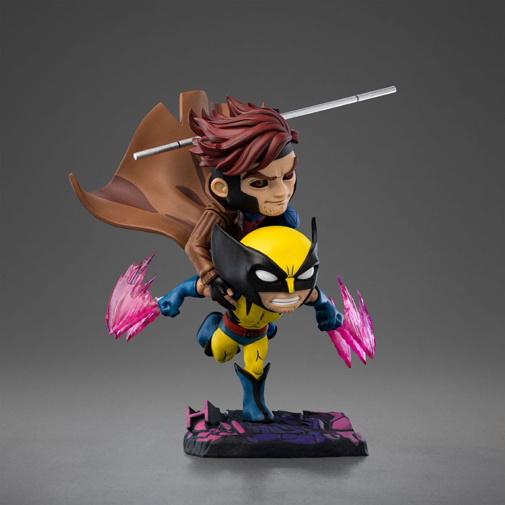 X-Men 97 Minifigura Mini Co. PVC Gambit and Wolverine 23 cm