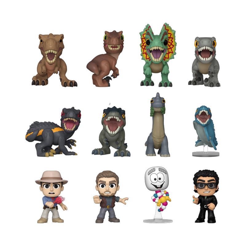 Funko Pop! Jurassic World Mystery Minis Minifiguras Expositor P&W (12 — FUNKO