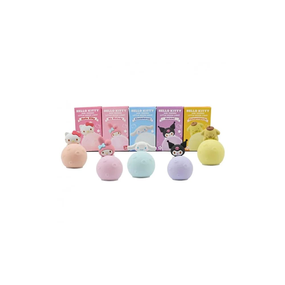 Sanrio Figuras Mini Little Moon Light Series Hello Kitty And Friends 8 cm Expositor (12)