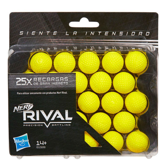 Blister 25 Recargas Rival Nerf Frikytopia