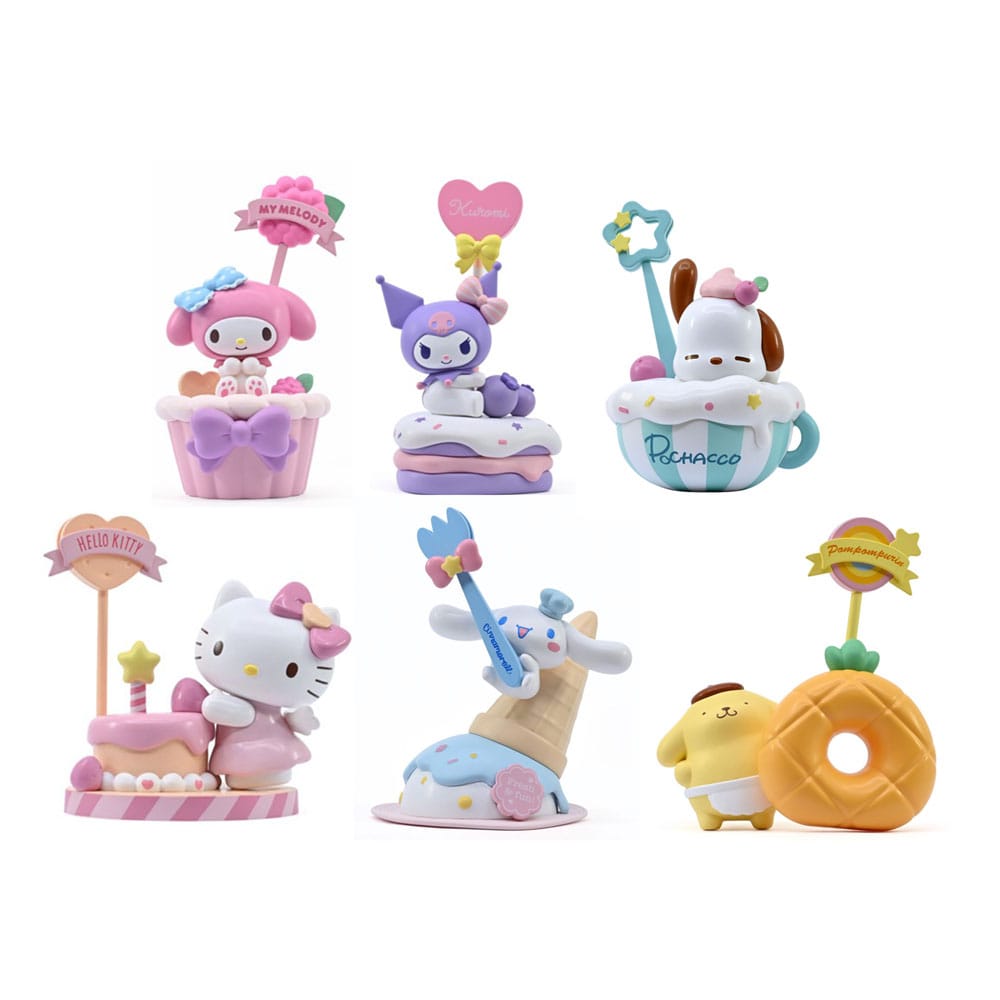 Sanrio Figuras Mini Memo Stand Party Time Series Hello Kitty And Friends 7 cm Expositor (12)