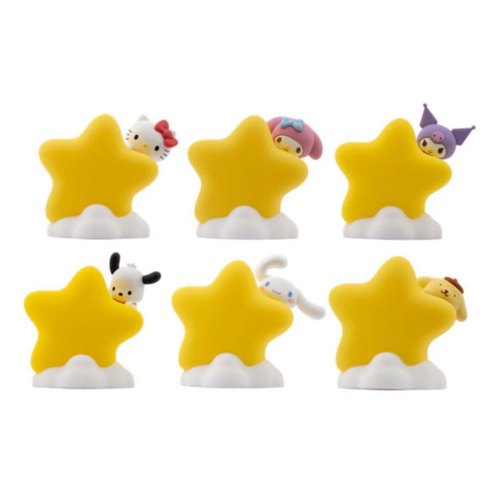 Sanrio Figuras mini Bedside Light Star Light Series Hello Kitty and Friends 8 cm Expositor (12)