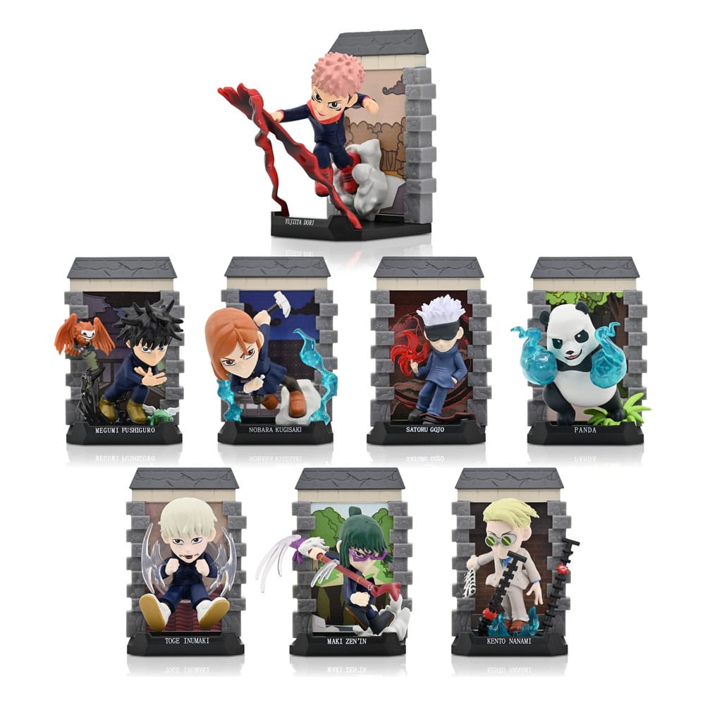 Jujutsu Kaisen Figuras Mini Mystery Capsules Cursed 10 cm Expositor (12)