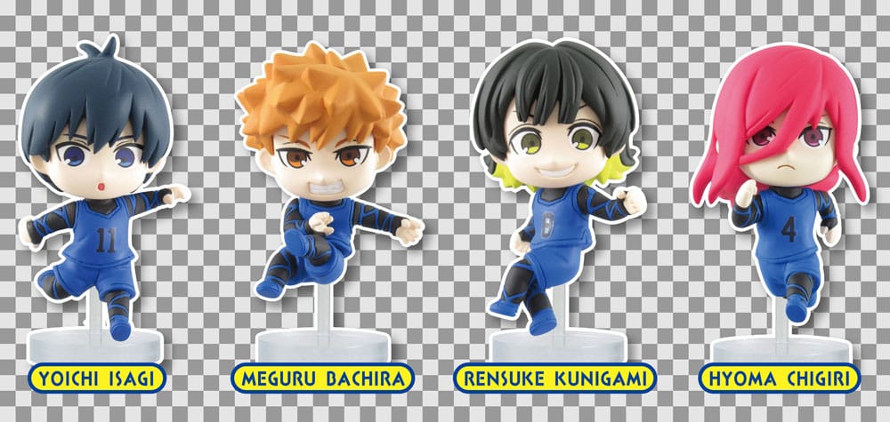 Blue Lock Minifiguras Twinchees Hoppin' 5 cm Expositor (24)