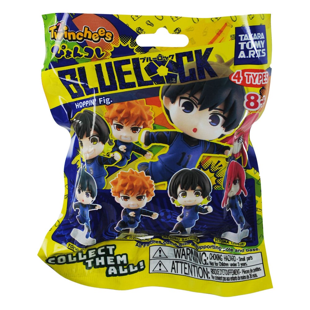 Blue Lock Minifiguras Twinchees Hoppin' 5 cm Expositor (24)