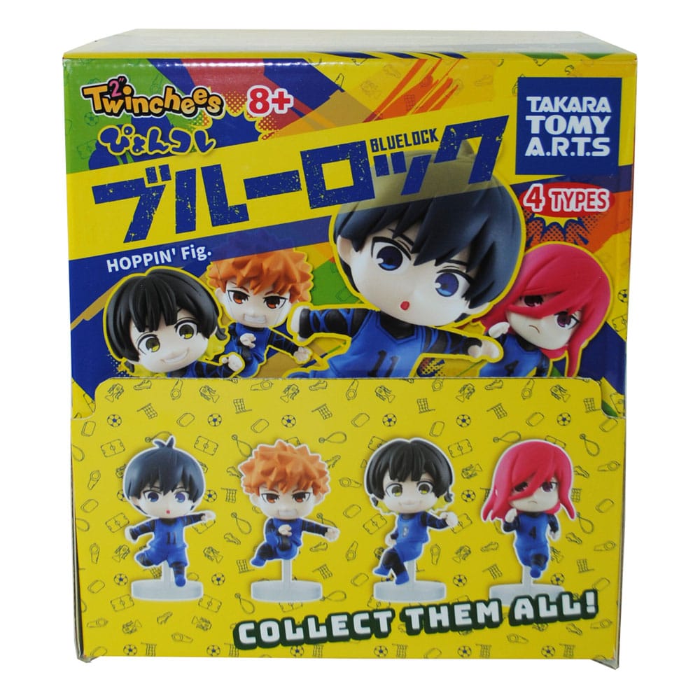 Blue Lock Minifiguras Twinchees Hoppin' 5 cm Expositor (24)