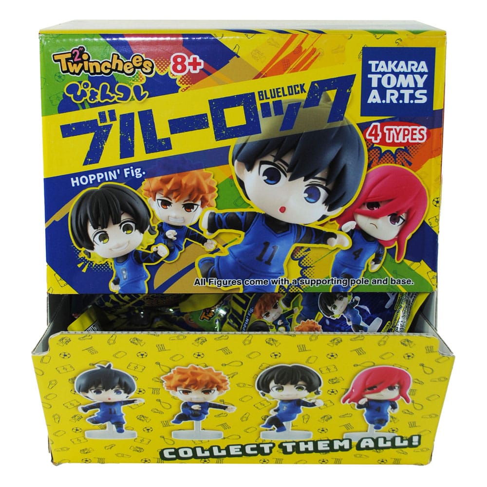 Blue Lock Minifiguras Twinchees Hoppin' 5 cm Expositor (24)