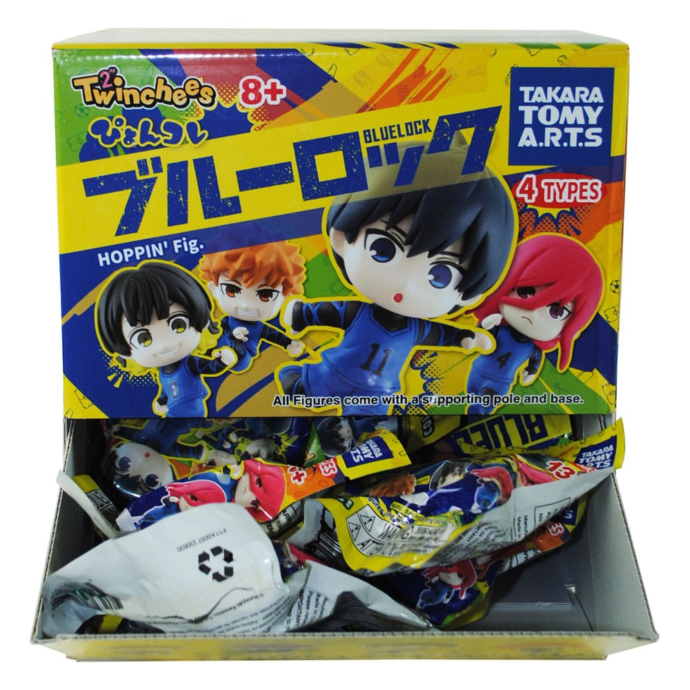 Blue Lock Minifiguras Twinchees Hoppin' 5 cm Expositor (24)