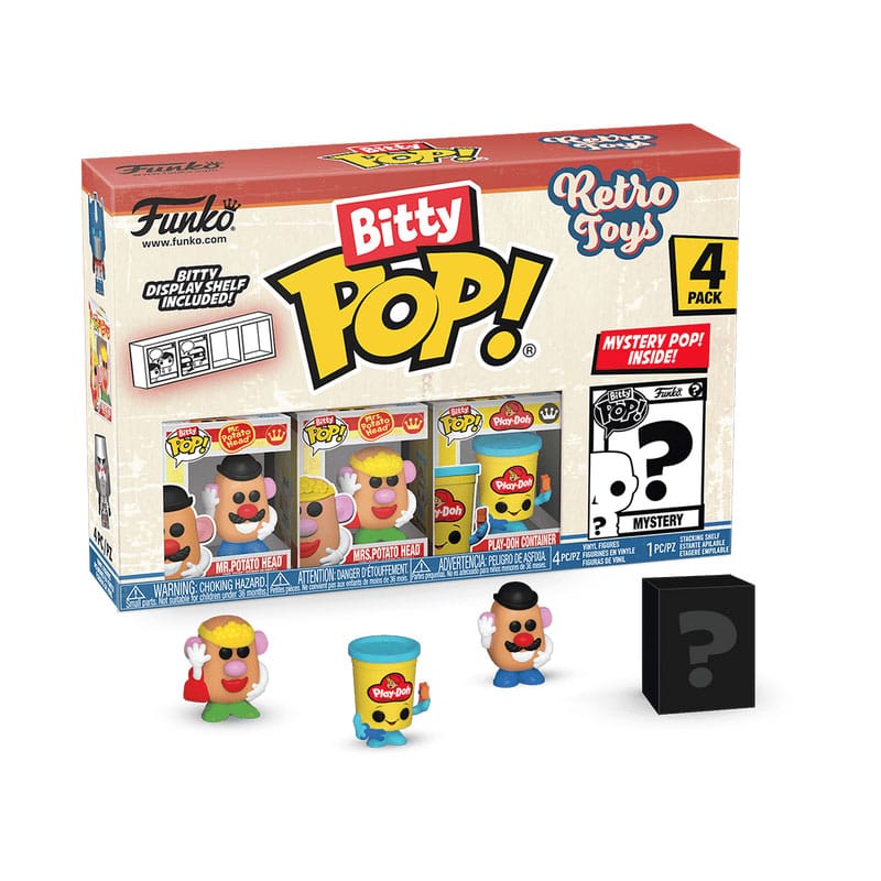 Funko Pop! Retro Toys Pack de 4 Figuras Bitty Vinyl Mr. Potato Head 2, — LEAGUE OF LEGENDS