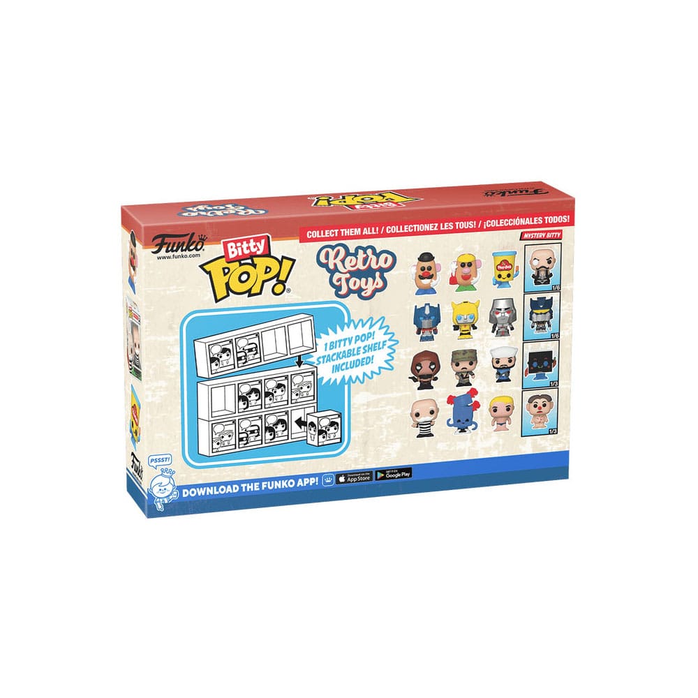 Funko Pop! Retro Toys Pack de 4 Figuras Bitty Vinyl Mr. Potato Head 2, — LEAGUE OF LEGENDS