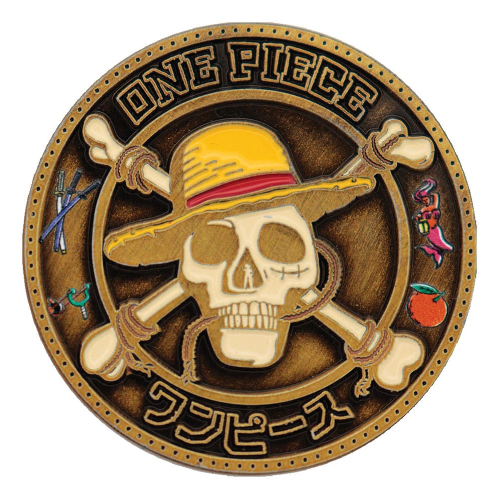 One Piece Moneda 4 cm Frikytopia