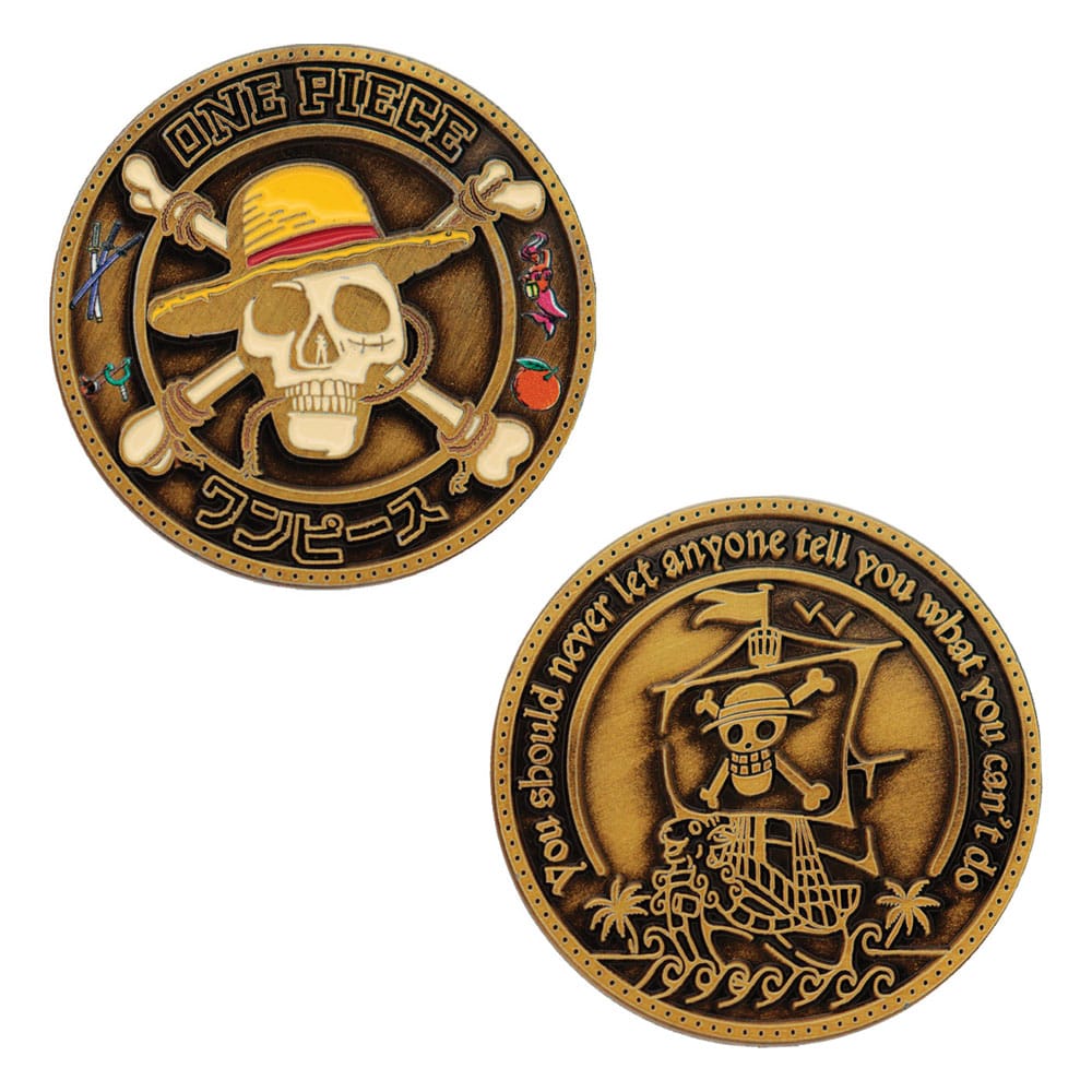 One Piece Moneda 4 cm