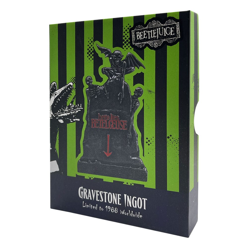 Beetlejuice Lingote Gravestone Limited Edition