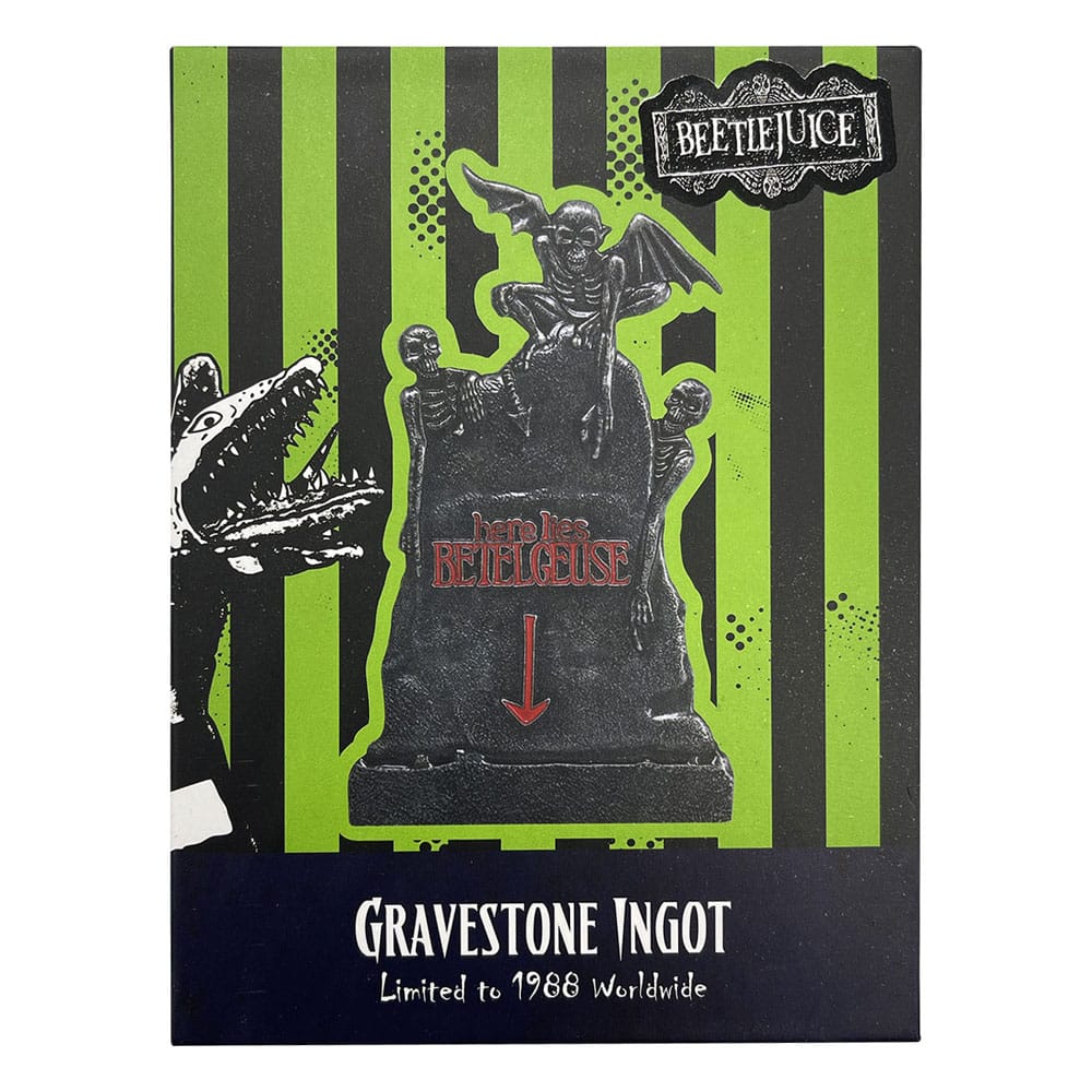 Beetlejuice Lingote Gravestone Limited Edition