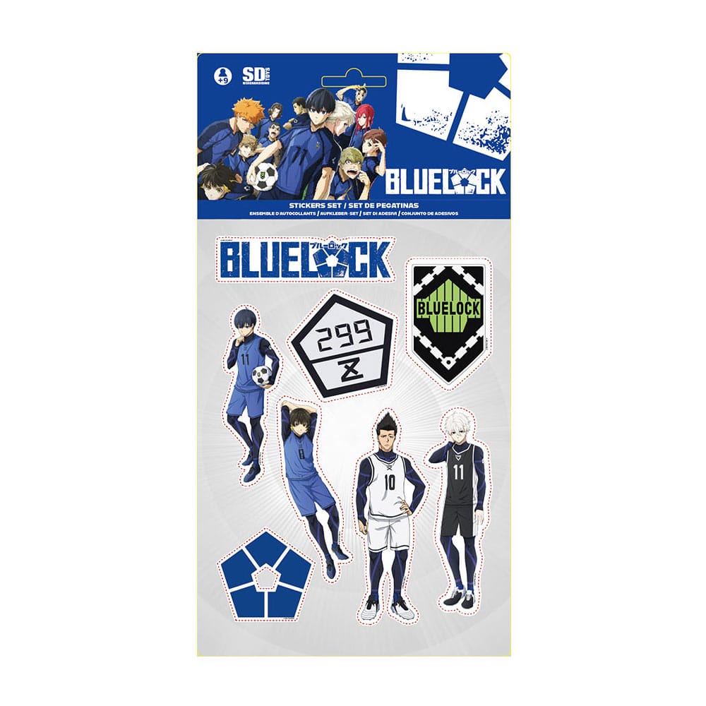 Blue Lock Set de Pegatinas Frikytopia