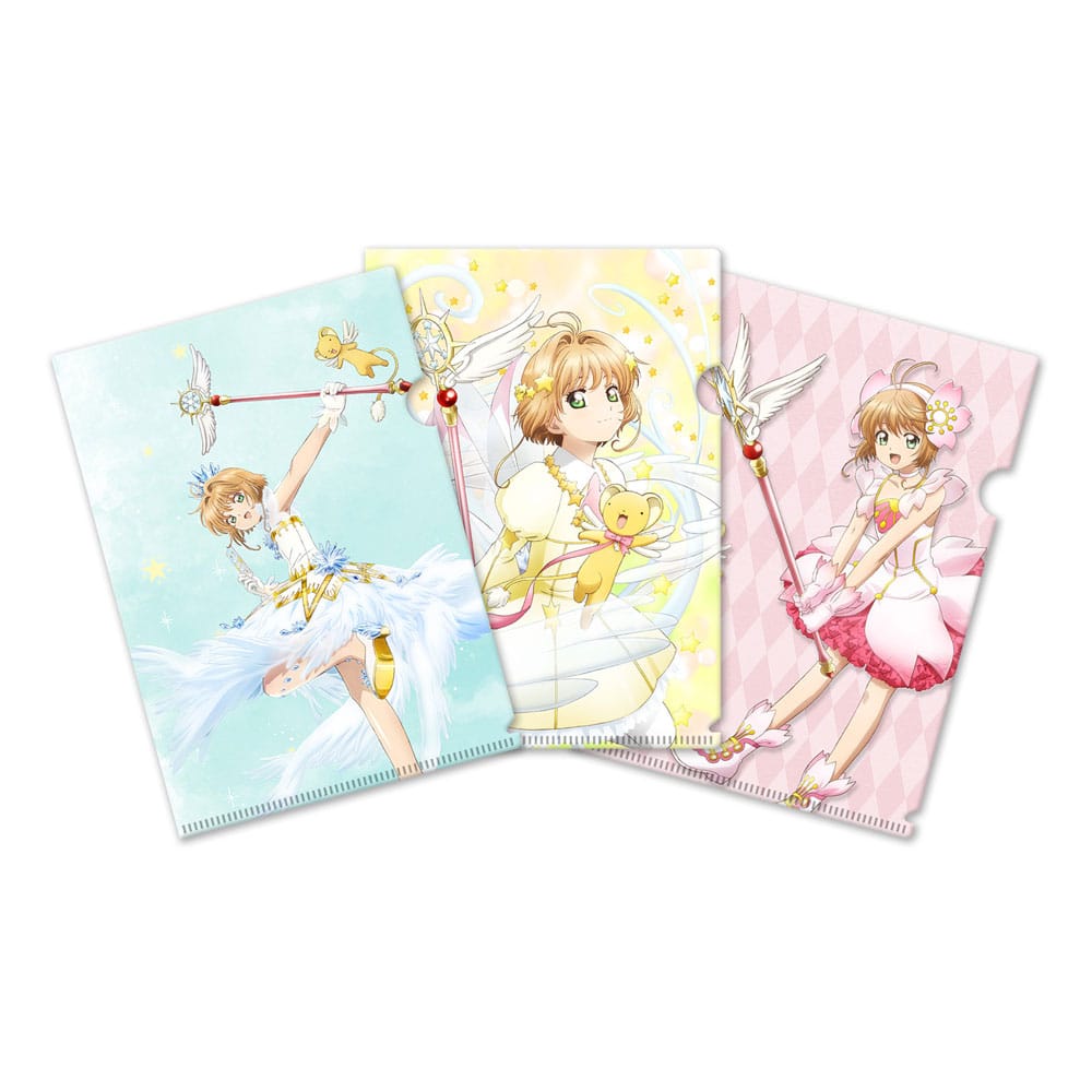 Cardcaptor Sakura Clear Card Set de 3 Fundas transparentes