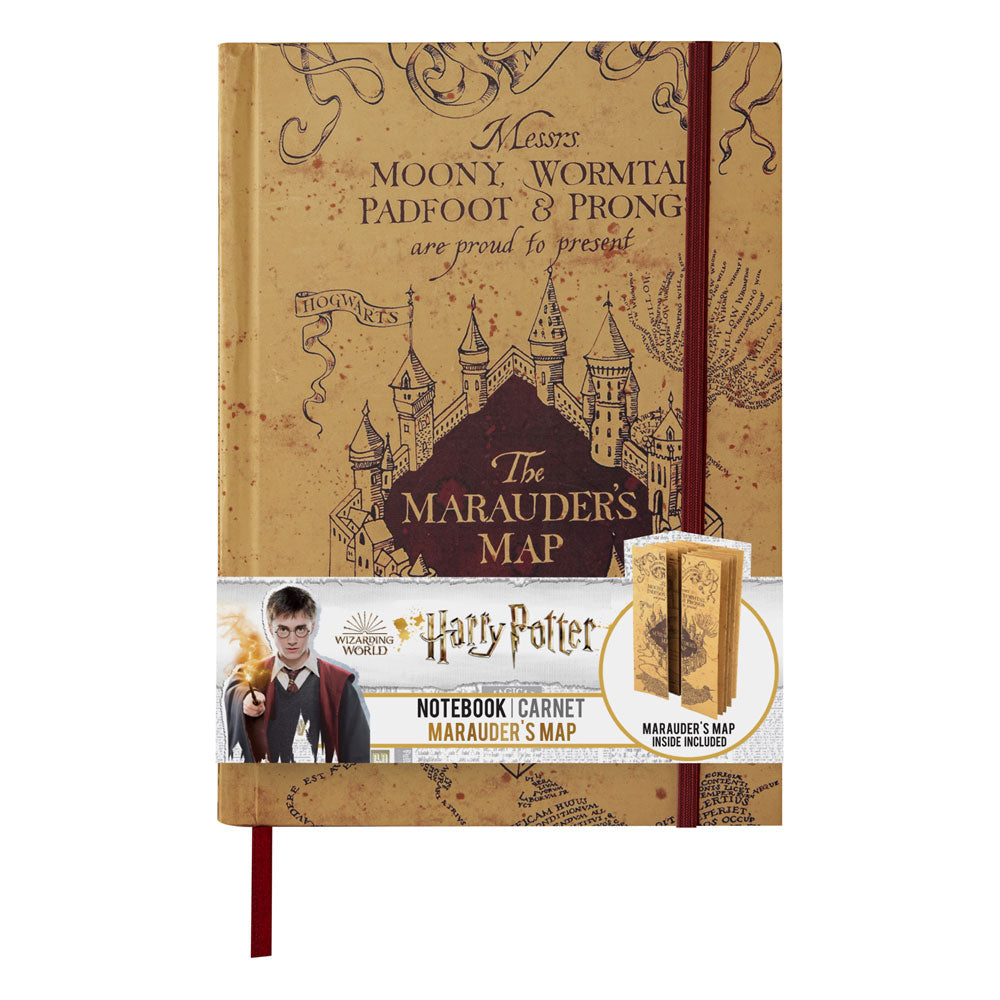 Harry Potter Libreta A5 Marauder's Map Frikytopia