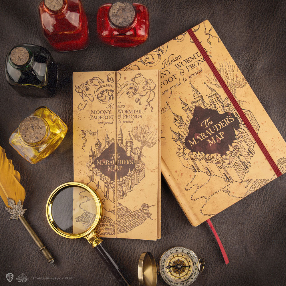 Harry Potter Libreta A5 Marauder's Map