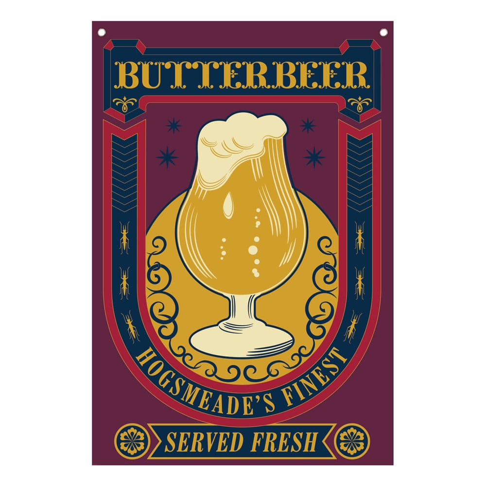 Harry Potter Bandera Butterbeer 125 x 85 cm Frikytopia