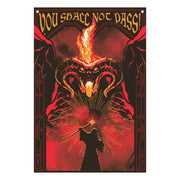 El Señor de los Anillos Bandera You Shall Not Pass! 125 x 85 cm