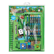 Minecraft Juego de 12 Piezas para Escribir A4 Bumper
