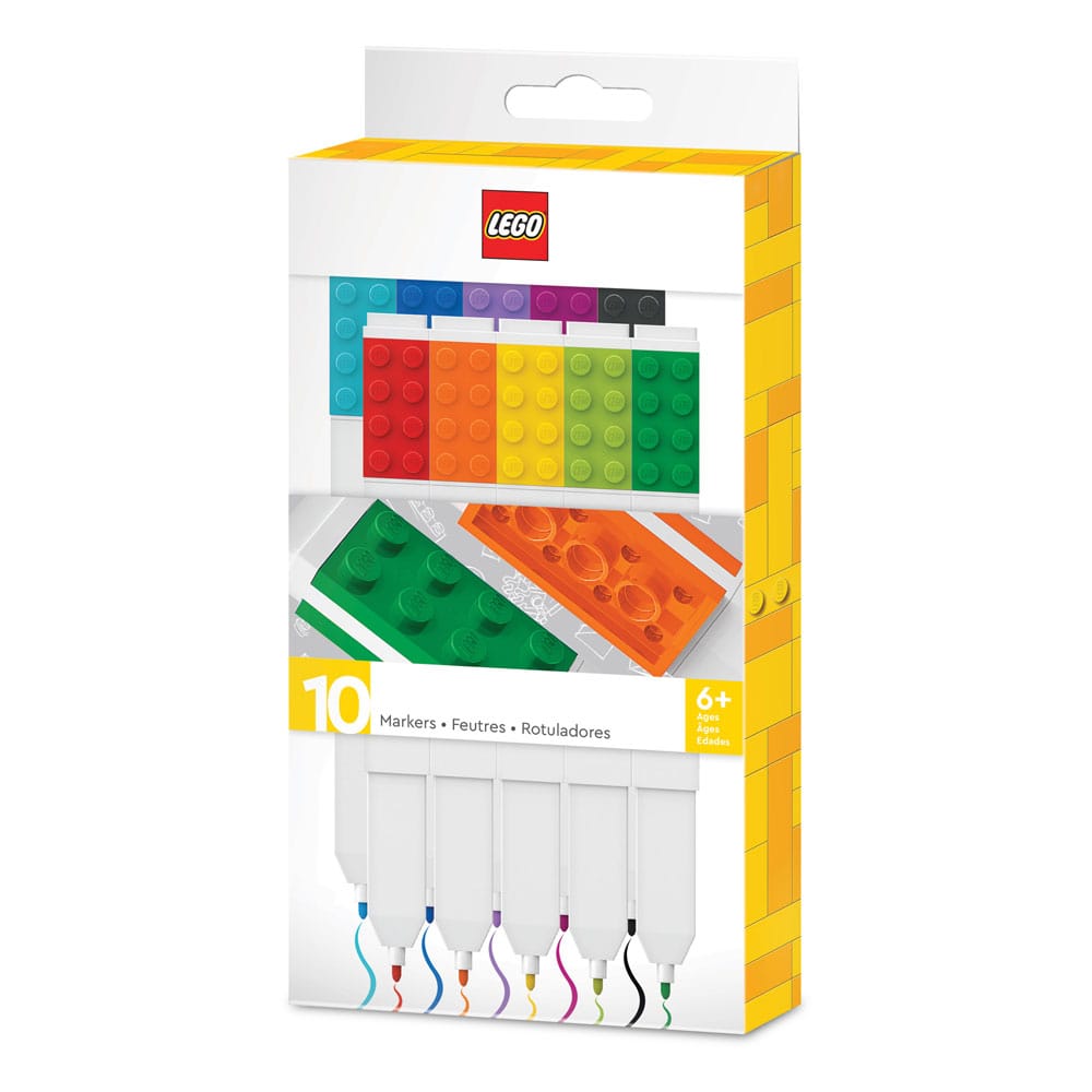 LEGO Caja con 10 Rotuladores Frikytopia
