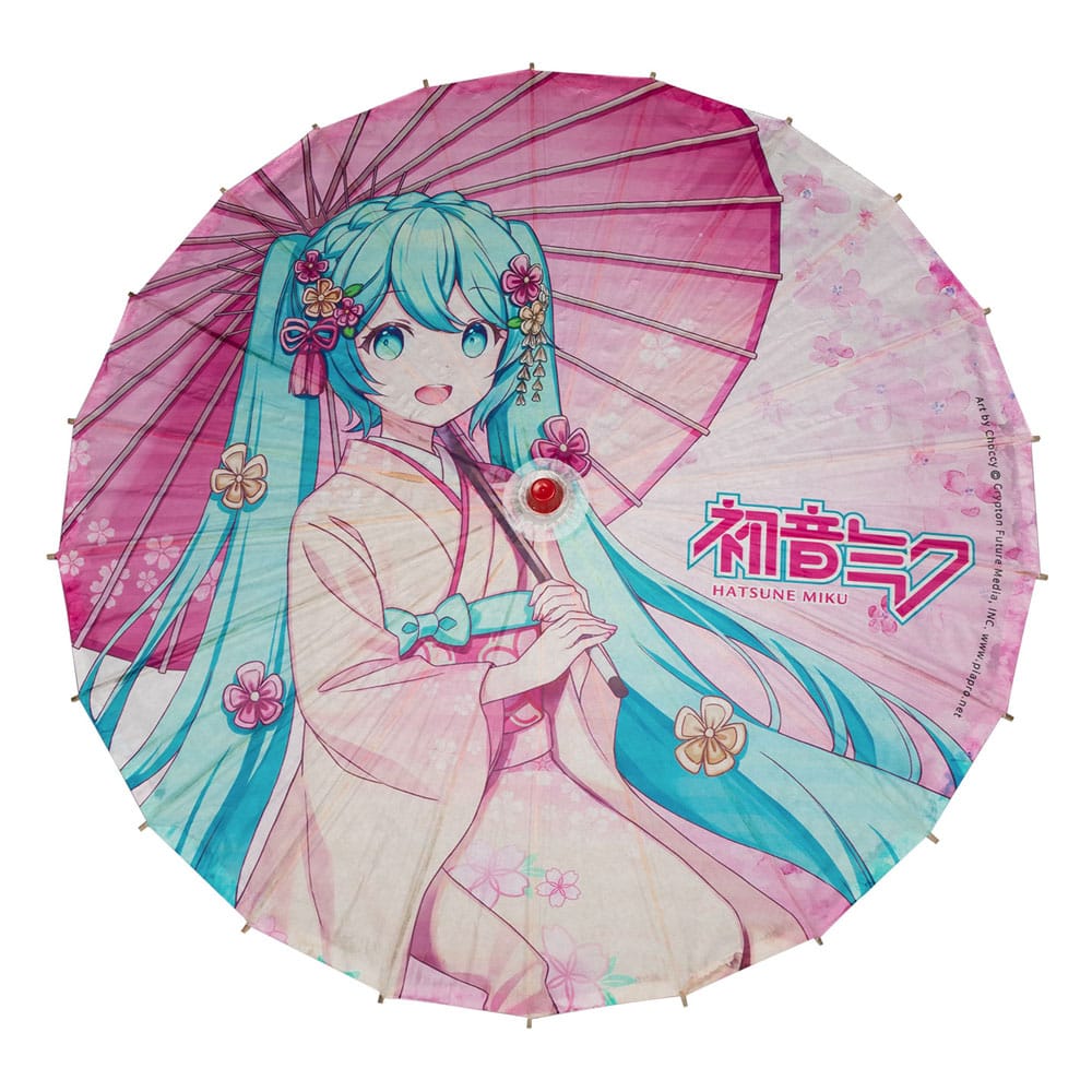 Hatsune Miku Parasol de Papel Miku