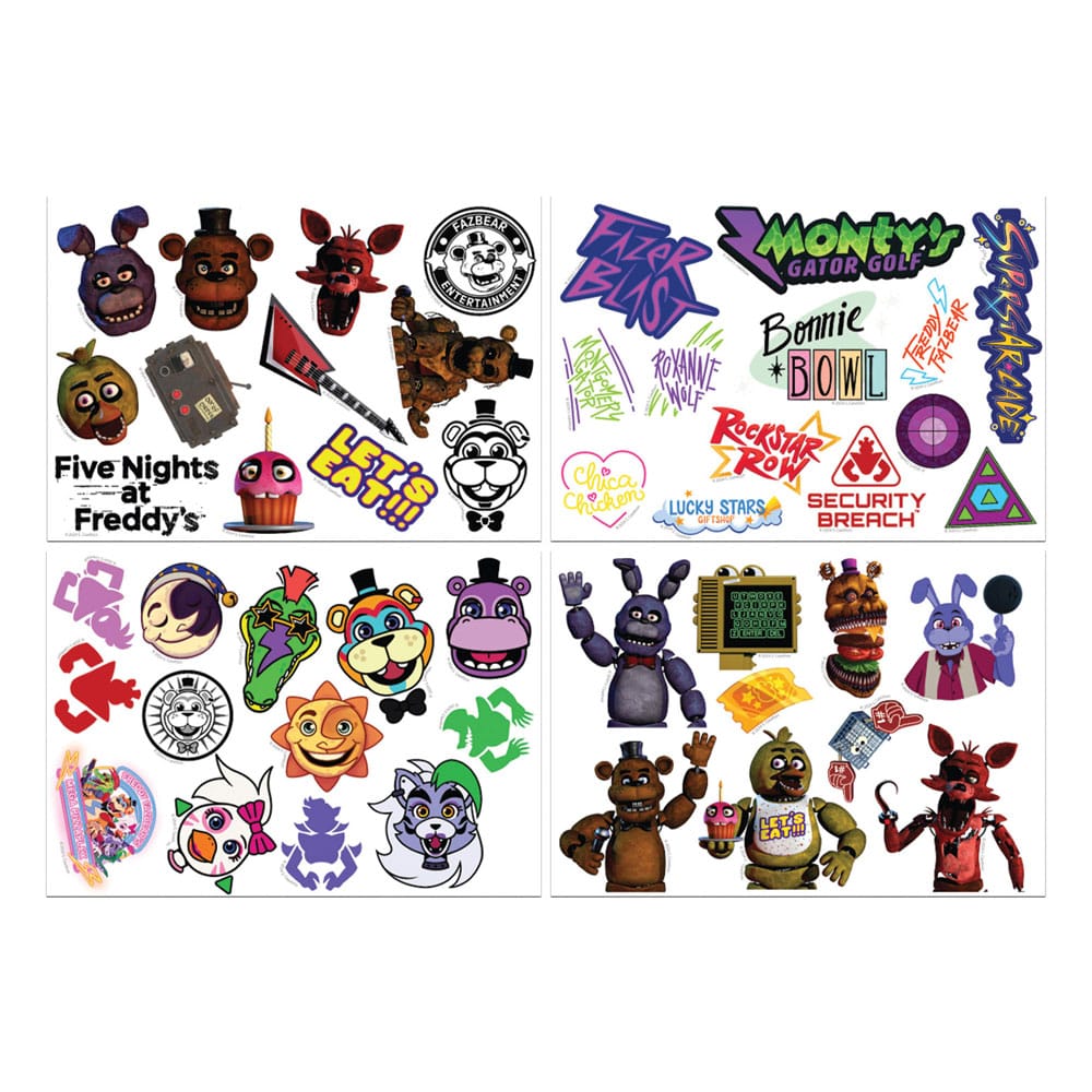 Five Nights At Freddy's Pegatina Tech