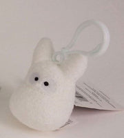 Mi Vecino Totoro Llavero Peluche Totoro Blanco 6 cm