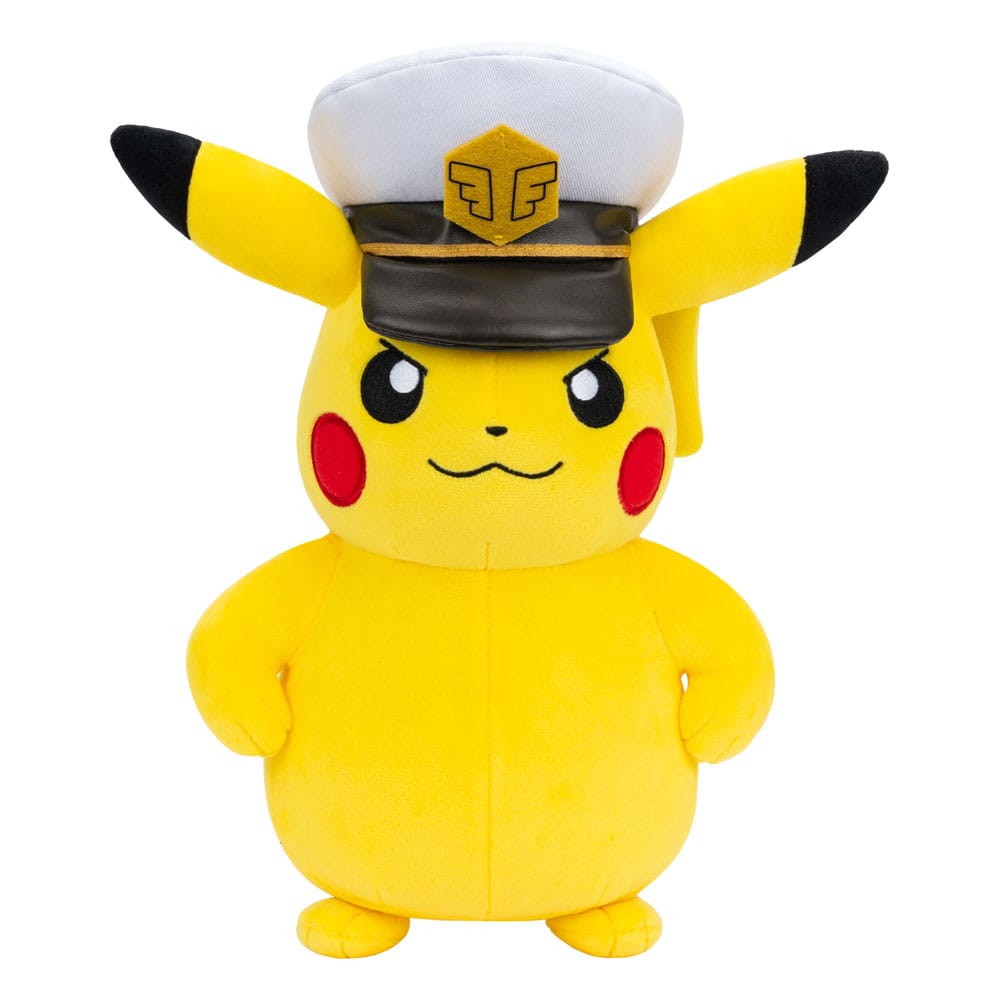 Pokémon Peluche Captain Pikachu 20 cm