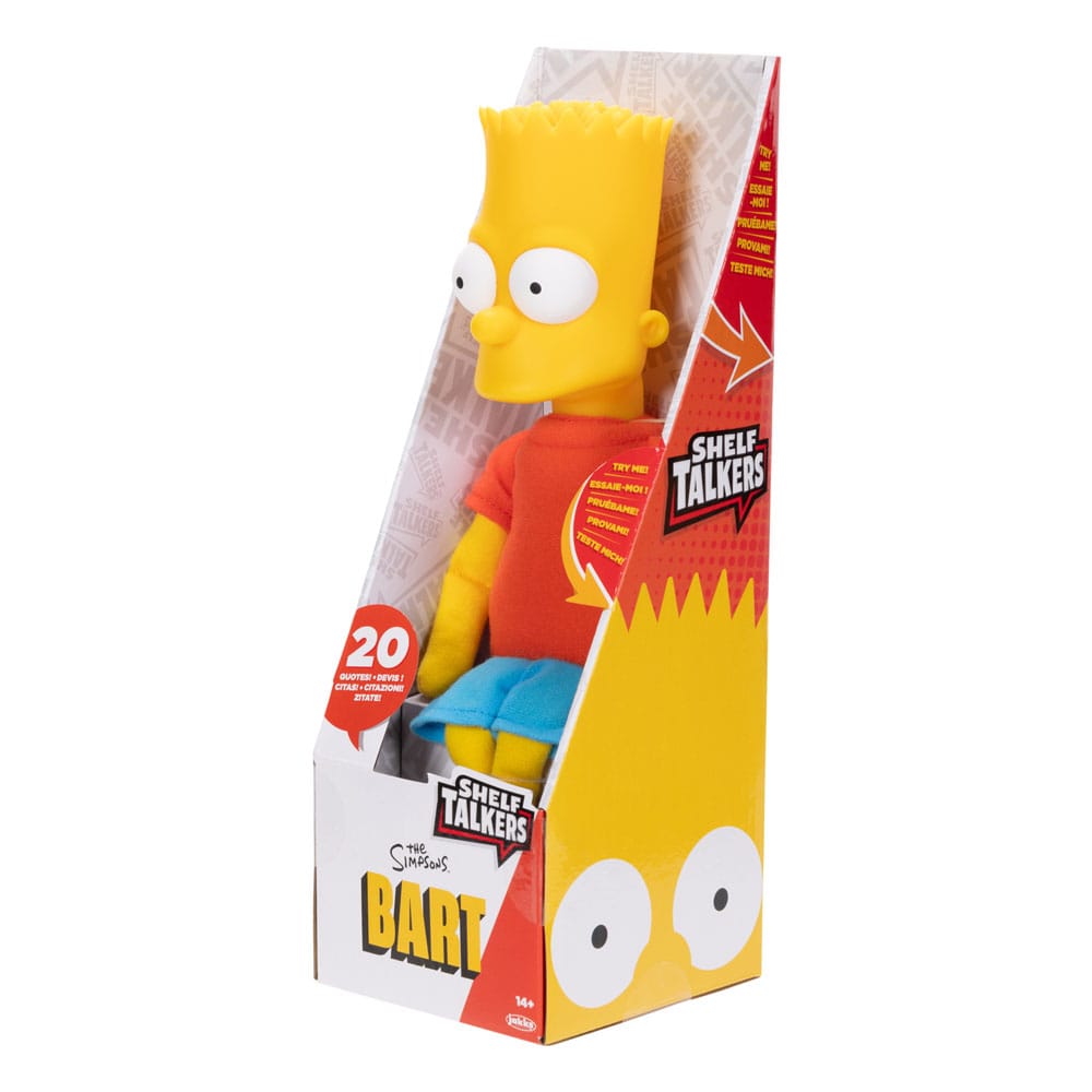 Los Simpson Peluche Parlante Bart 33 cm *Edición Inglés*