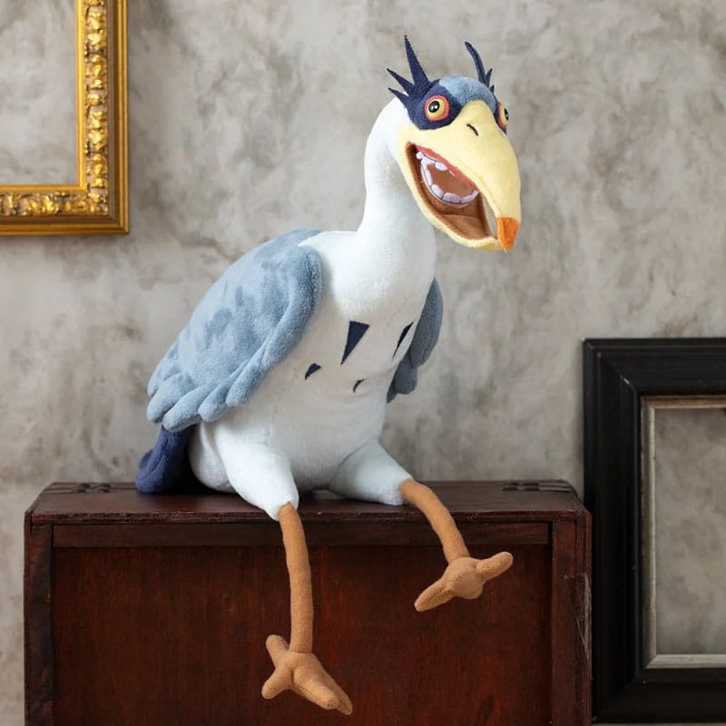 El chico y la garza Figura de peluche Grey Heron 21 cm