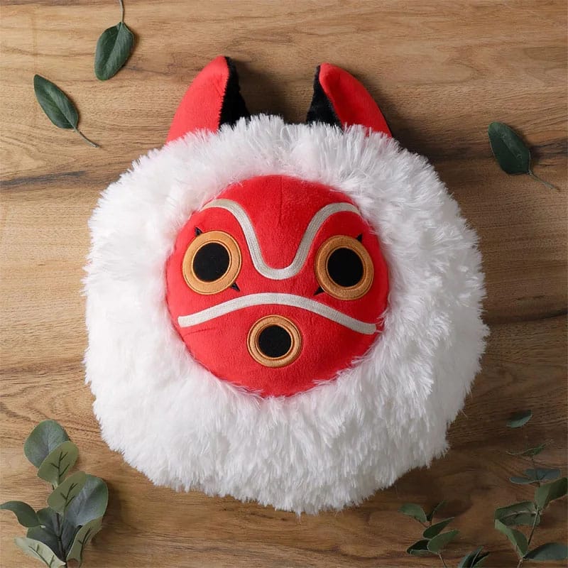 La Princesa Mononoke Nakayoshi Figura de Peluche San's Mask 35 cm