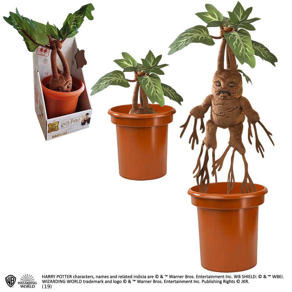 Harry Potter Peluche Interactivo Mandrake 30 cm