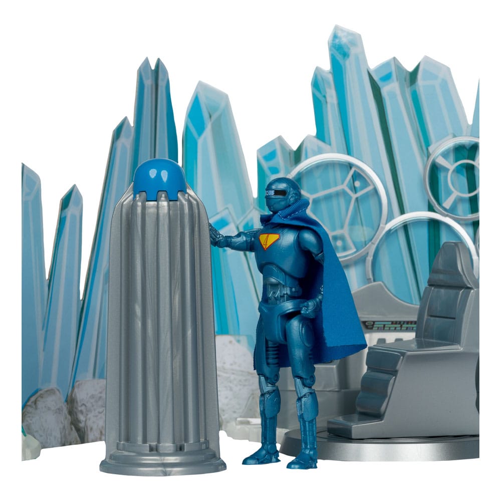 Superman (2025) DC Direct Playset Fortress Of Solitude With Superman Robot