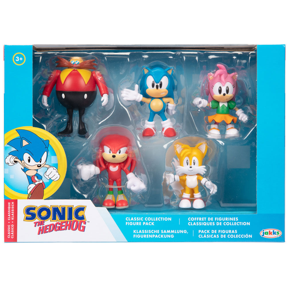 Set Figuras Sonic y Mighty Sonic The Hedgehog 10cm Frikytopia