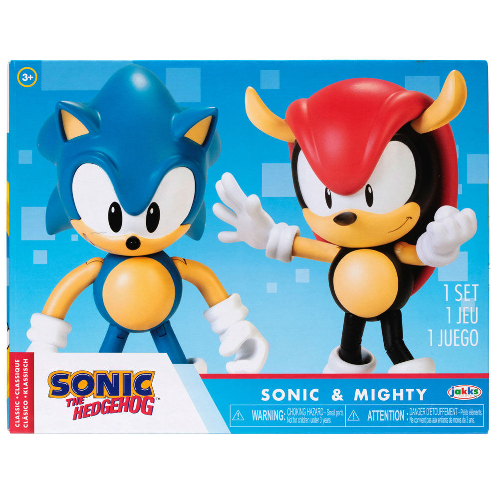 Blister 5 Figuras Sonic The Hedgehog 6cm Frikytopia