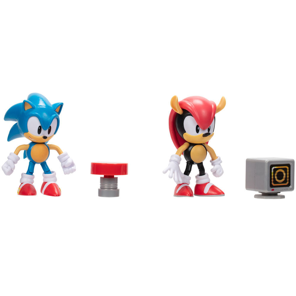 Blister 5 Figuras Sonic The Hedgehog 6cm