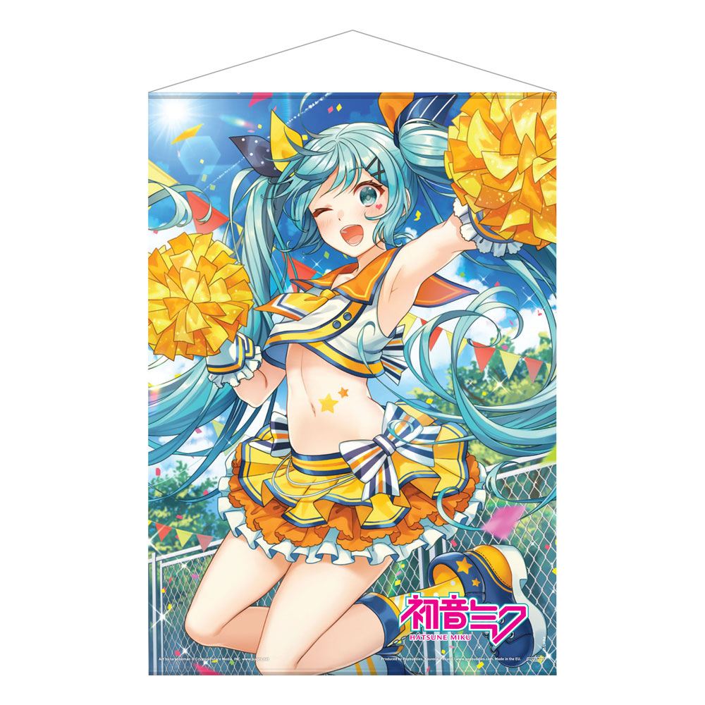 Hatsune Miku Póster Tela Cheerleader (Summer) 50 x 70 cm Frikytopia