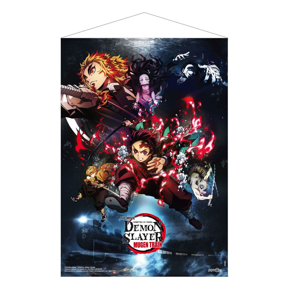 Demon Slayer: Kimetsu no Yaiba Póster Tela Mugen Train Key Visual 50 x 70 cm Frikytopia