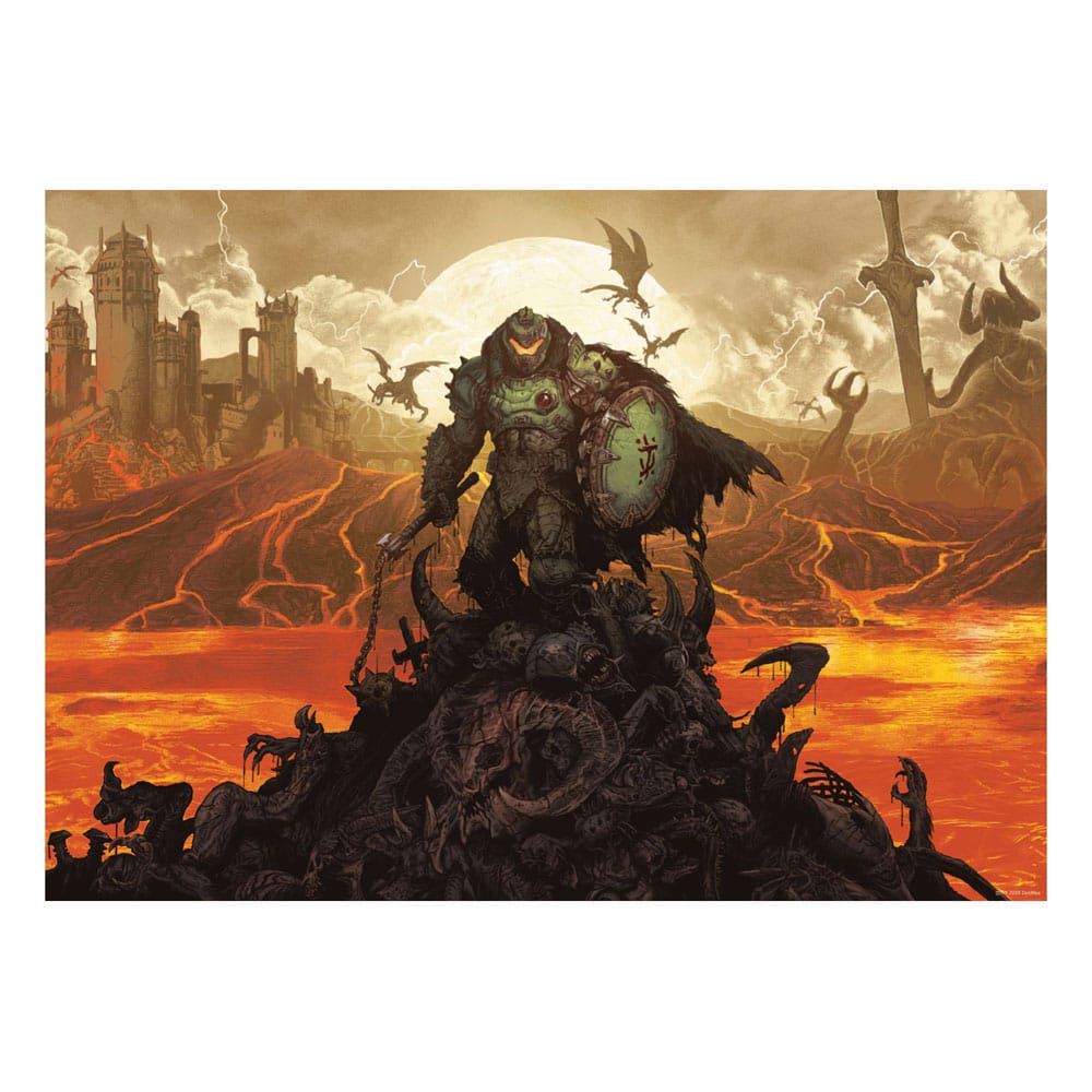Doom: The Dark Ages Litografia Limited Edition 42 x 30 cm Frikytopia