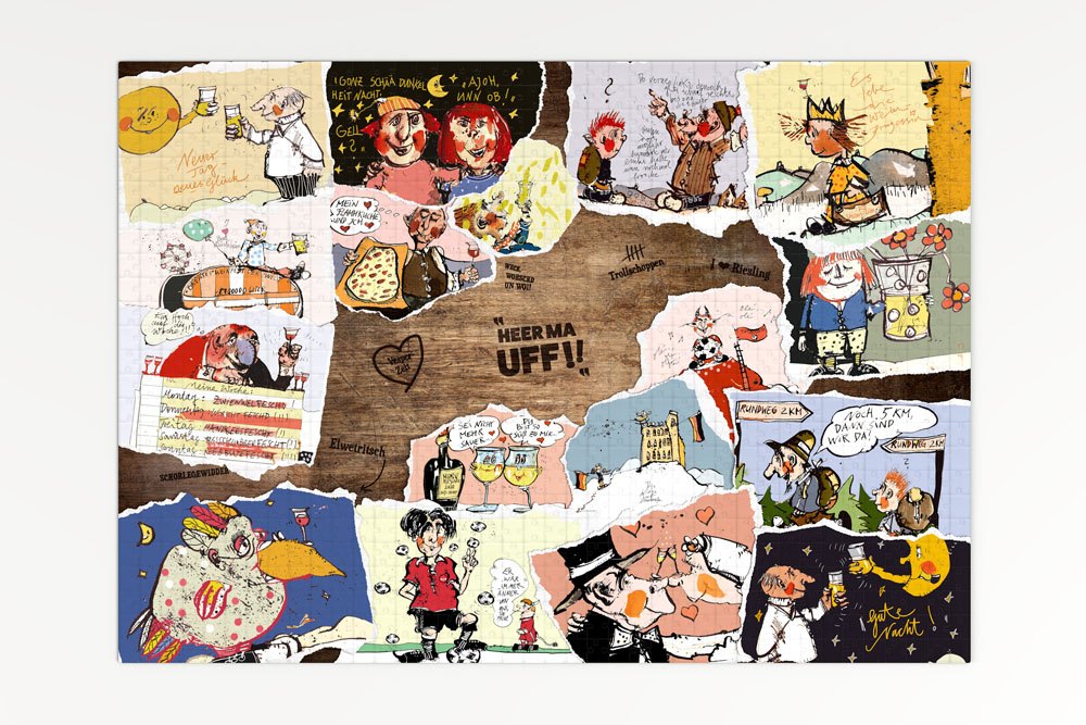 Heer Ma Uff!! - Das Pfalzpuzzle - Puzzle (1000 Pieces)