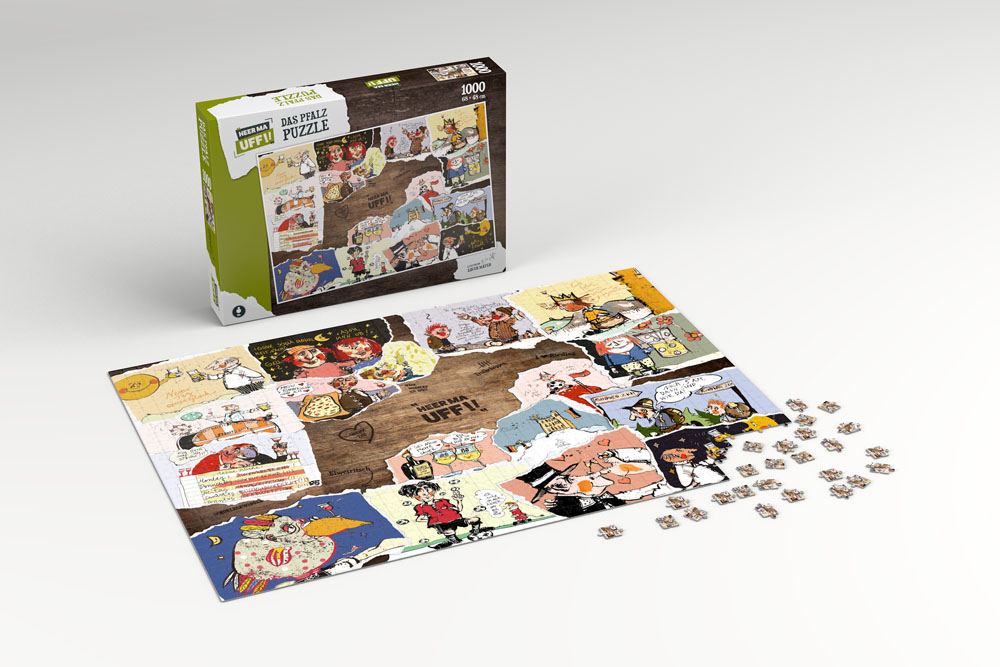 Heer Ma Uff!! - Das Pfalzpuzzle - Puzzle (1000 Pieces)