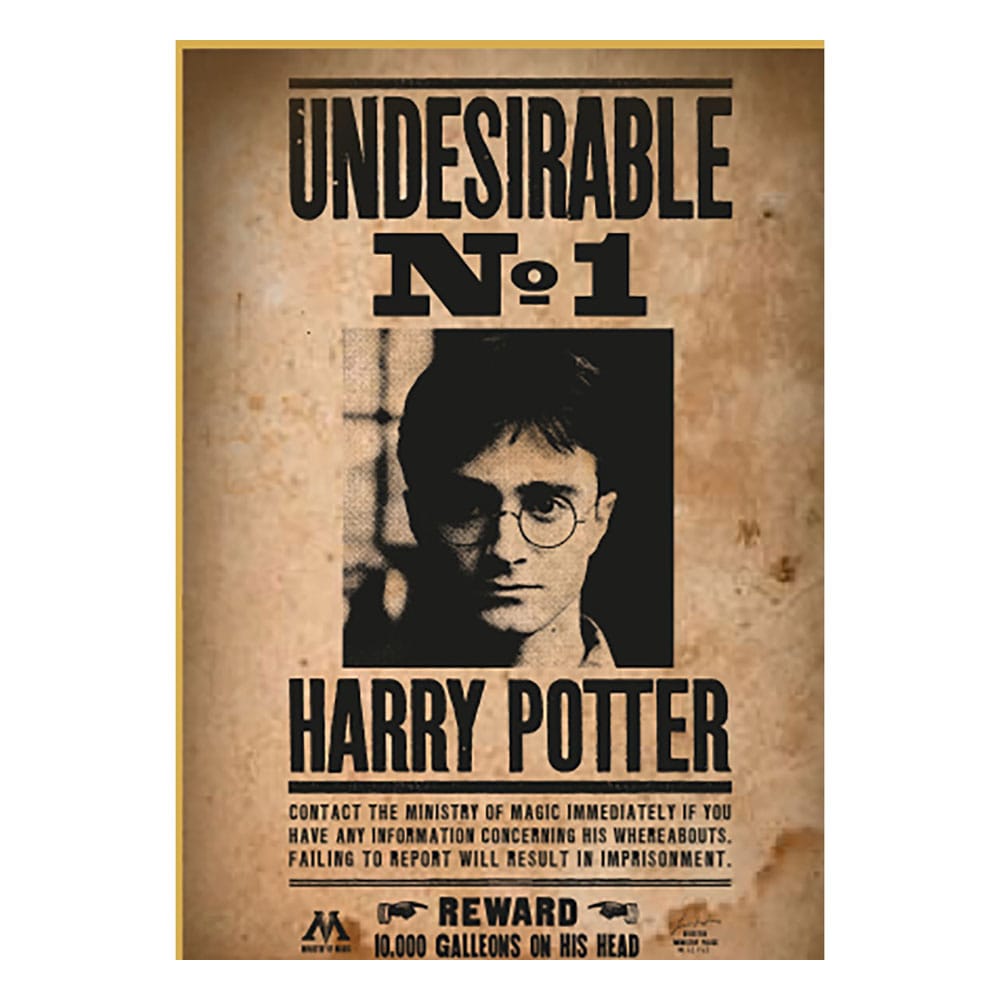 Harry Potter Puzzle Wanted No1 Harry Potter (50 Piezas)