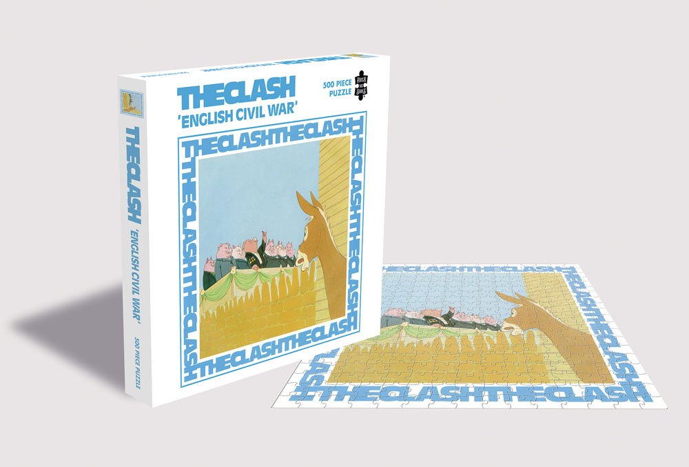 The Clash Rock Saws Puzzle English Civil War (500 Piezas)