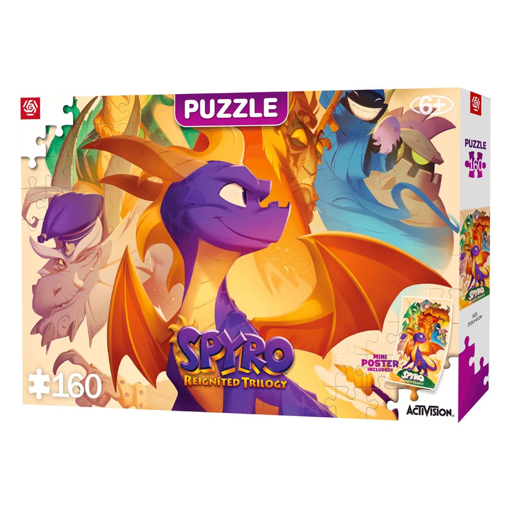 Spyro Reignited Trilogy Puzzle Kids Heroes (160 Piezas)
